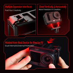 Adattatore di espansione verticale-orizzontale per gabbia in plastica STARTRC per DJI Osmo Action 6 con slitta a caldo., For DJI Osmo Action 6 Plastic Cage