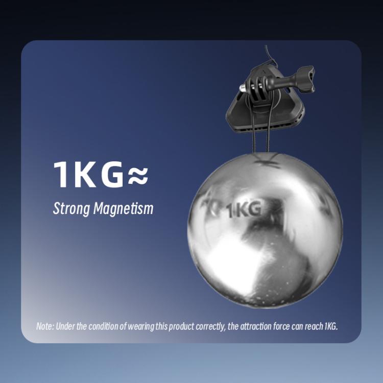 Supporto magnetico da collo per action camera STARTRC, tracolla per vlog e POV.
