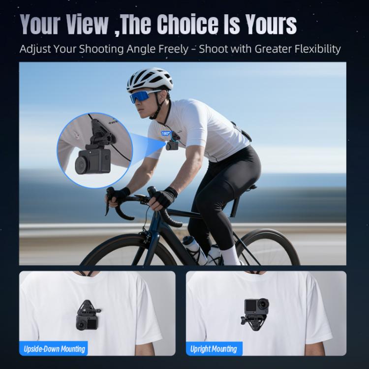 Supporto magnetico da collo per action camera STARTRC, tracolla per vlog e POV.