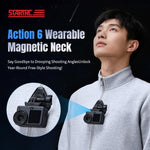Supporto magnetico da collo per action camera STARTRC, tracolla per vlog e POV.