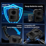 Telaio di espansione con gabbia protettiva in metallo YELANGU per DJI Osmo 360., For DJI Osmo 360 Cage