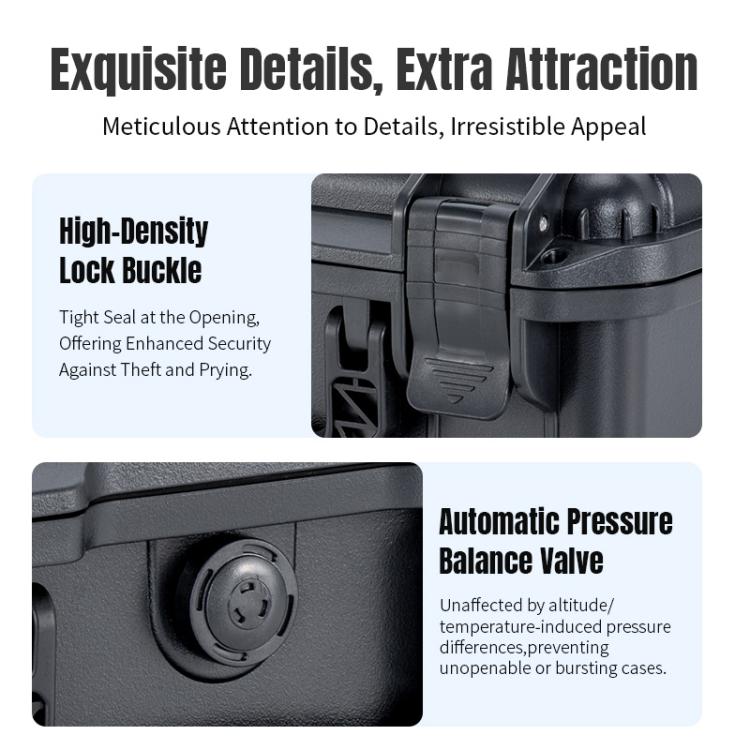 Valigetta portatile mini in PP impermeabile e antideflagrante per DJI Neo 2 STARTRC, For DJI Neo 2 Mini Box