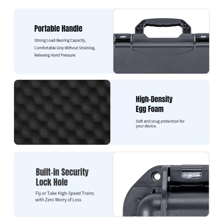 Valigetta portatile mini in PP impermeabile e antideflagrante per DJI Neo 2 STARTRC, For DJI Neo 2 Mini Box