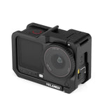 Telaio in metallo YELANGU per fotocamera DJI Osmo Action 6 con slitta a caldo, For DJI Osmo Action 6 Cage