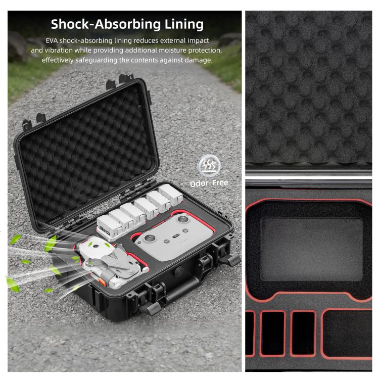 Valigetta in PP impermeabile e antiurto per DJI Lito 1 / X1 STARTRC, contenitore portatile per il trasporto., For DJI Lito 1 / X1