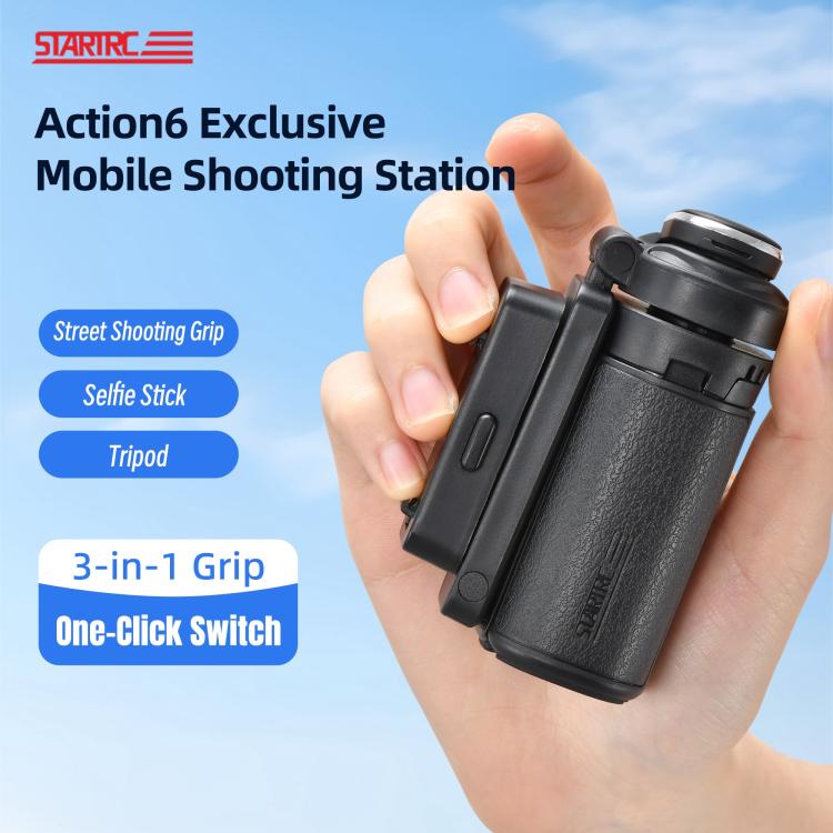 Impugnatura per action camera STARTRC 3 in 1 con telecomando e supporto per treppiede