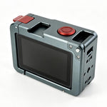 Gabbia per fotocamera in metallo YELANGU per DJI Osmo Action 6 con doppia apertura, LWAC6-1