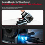Gabbia per fotocamera in metallo YELANGU per DJI Osmo Action 6 con doppia apertura, LWAC6-1