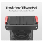 Sunnylife Magnetic Quick-Release Backpack Clip Action Camera Clamp Vertical-Horizontal Mount for DJI Osmo 360 / Action 5 Pro / 4 / 3 / 2
