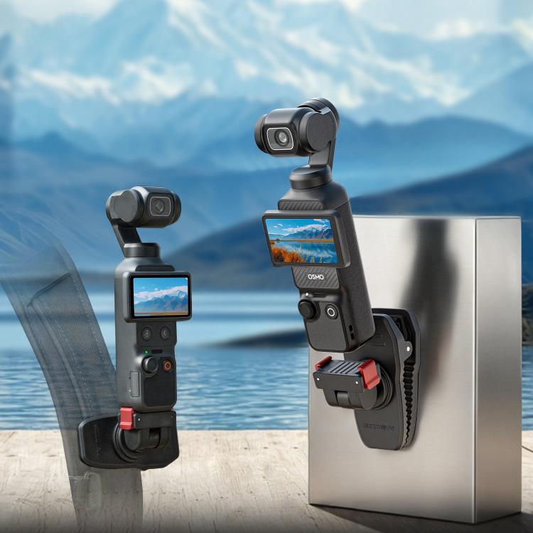 Clip magnetica regolabile per DJI Osmo Pocket 4 e 3