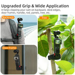 Per DJI Osmo Pocket 4 / 3 Clip magnetica regolabile a sgancio rapido Sunnylife per zaino, morsetto per action camera, supporto verticale/orizzontale, For DJI Osmo Pocket 4 / 3 Vertical-Horizontal Mount