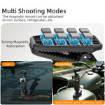 Per DJI Osmo Pocket 4 / 3 Clip magnetica regolabile a sgancio rapido Sunnylife per zaino, morsetto per action camera, supporto verticale/orizzontale, For DJI Osmo Pocket 4 / 3 Vertical-Horizontal Mount