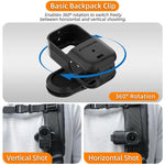 Clip per zaino con rotazione 360° per DJI Osmo Nano