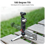 Adattatore a sgancio rapido Sunnylife per DJI Osmo Pocket 4 / 3, interfaccia da 1/4 di pollice, adattatore per selfie stick con inclinazione a 180 gradi., AD159 For DJI Osmo Pocket 4 / 3