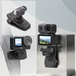 Clip magnetica a sgancio rapido Sunnylife per zaino, morsetto regolabile per action camera con supporto verticale/orizzontale per DJI Osmo Nano / Action 6, MJ-172 For DJI Osmo Nano / Action 6