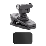 Clip magnetica a sgancio rapido Sunnylife per zaino, morsetto regolabile per action camera con supporto verticale/orizzontale per DJI Osmo Nano / Action 6, MJ-172 For DJI Osmo Nano / Action 6