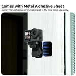Clip magnetica a sgancio rapido Sunnylife per zaino, morsetto regolabile per action camera con supporto verticale/orizzontale per DJI Osmo Nano / Action 6, MJ-172 For DJI Osmo Nano / Action 6