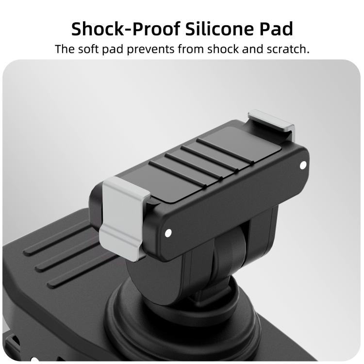 Clip magnetica a sgancio rapido Sunnylife per zaino, morsetto regolabile per action camera con supporto verticale/orizzontale per DJI Osmo Nano / Action 6, MJ-172 For DJI Osmo Nano / Action 6