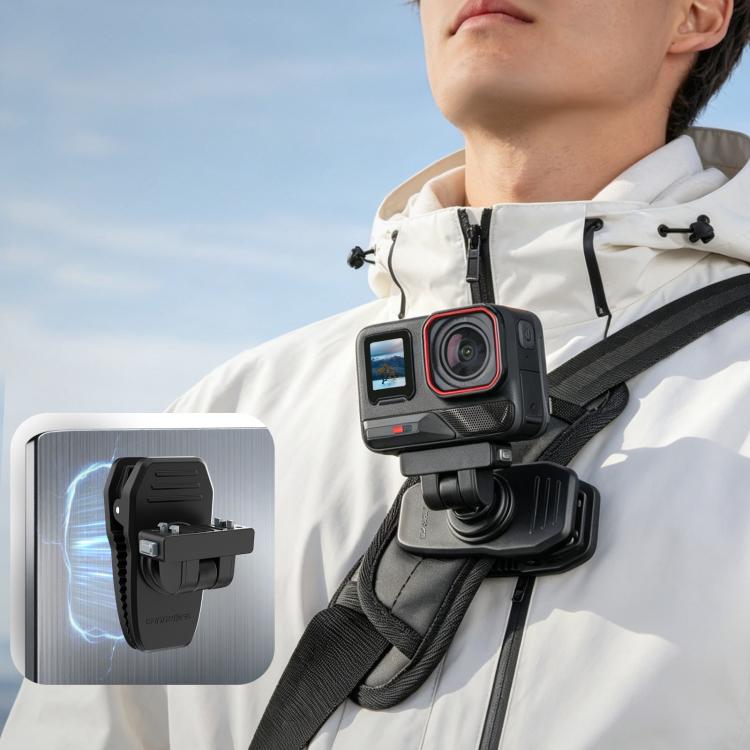 Clip magnetica sgancio rapido per zaino Insta360