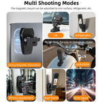 Sunnylife Magnetic Quick-Release Backpack Clip Action Camera Clamp Vertical-Horizontal Mount for Insta360 X4 Air / X5 / Ace / Ace Pro 2 / 1, For Insta360 X4 Air / X5 / Ace / Ace Pro 2 / 1