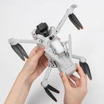 Per DJI Lito 1 STARTRC Luci LED Carrello di atterraggio rialzato Supporto per allenamento, For DJI Lito 1 / X1