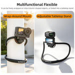 Supporto per selfie regolabile Sunnylife con cinturino per corpo e attacco magnetico a sgancio rapido bidirezionale per DJI Osmo Nano / Action 6, For DJI Osmo Nano / Action 6