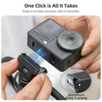 Supporto per selfie regolabile Sunnylife con cinturino per corpo e attacco magnetico a sgancio rapido bidirezionale per DJI Osmo Nano / Action 6, For DJI Osmo Nano / Action 6