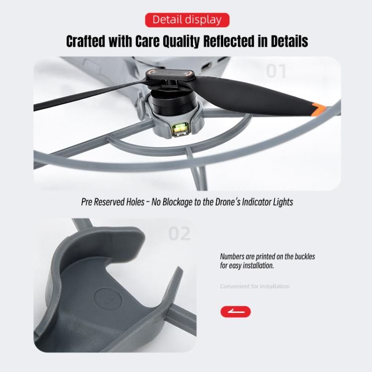 Anello di protezione anticollisione per eliche del drone DJI Mini 5 Pro STARTRC, For DJI Mini 5 Pro