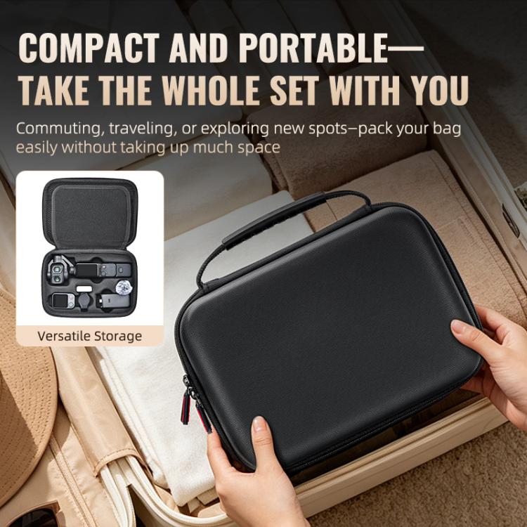 Custodia portatile sagomata per DJI Osmo Pocket 4P STARTRC, set completo di borse portaoggetti, For DJI Osmo Pocket 4P