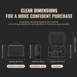 Custodia portatile sagomata per DJI Osmo Pocket 4P STARTRC, set completo di borse portaoggetti, For DJI Osmo Pocket 4P