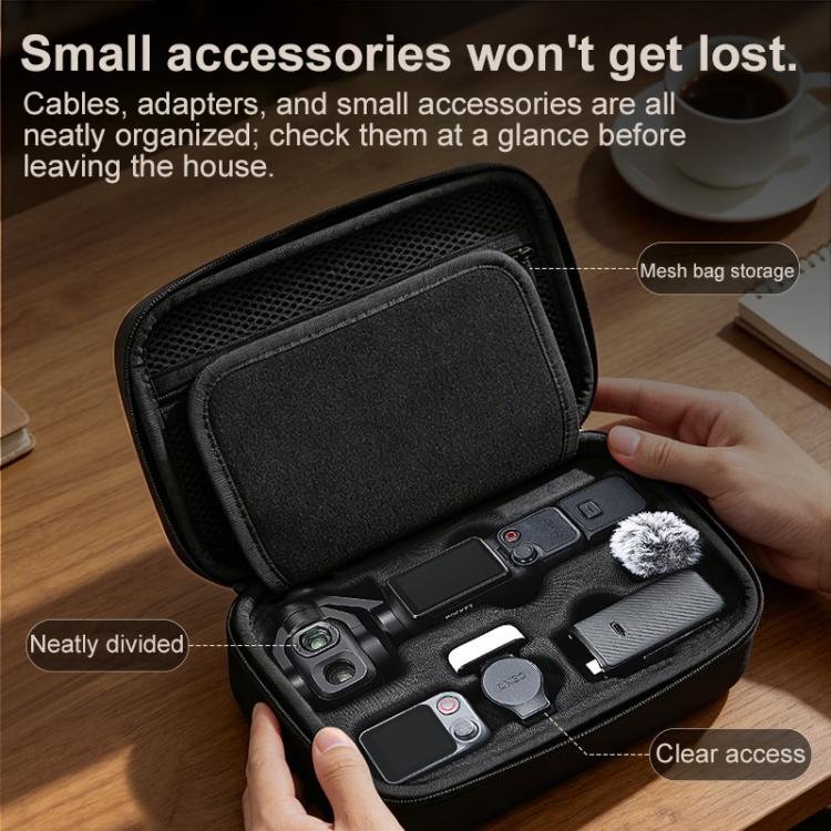 Custodia portatile sagomata per DJI Osmo Pocket 4P STARTRC, set completo di borse portaoggetti, For DJI Osmo Pocket 4P