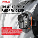 Per DJI Osmo Nano STARTRC Clip da zaino Morsetto regolabile per action camera con sgancio rapido, Backpack Clip For DJI Osmo Nano