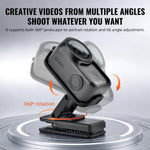 Per DJI Osmo Nano STARTRC Clip da zaino Morsetto regolabile per action camera con sgancio rapido, Backpack Clip For DJI Osmo Nano