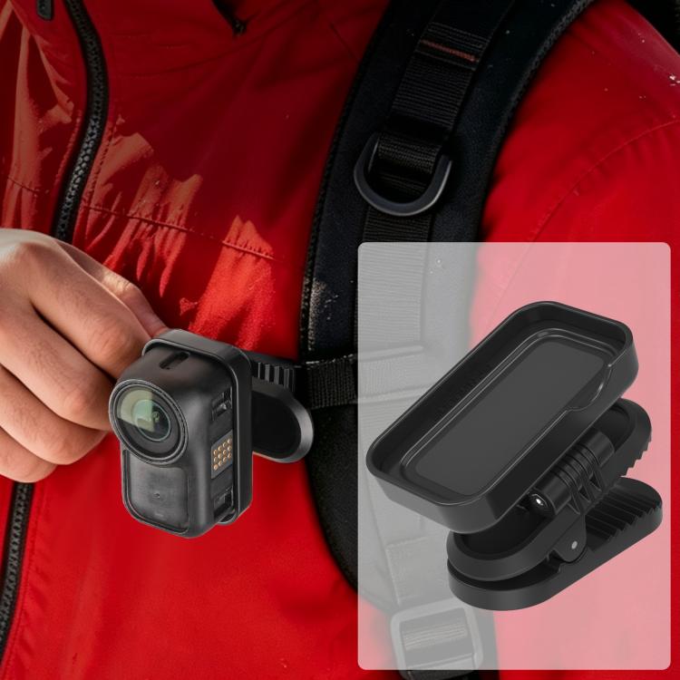 Per DJI Osmo Nano, clip magnetica Sunnylife per zaino, morsetto regolabile per action camera con sgancio rapido., ON-MJ244 For DJI Osmo Nano