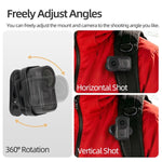 Per DJI Osmo Nano, clip magnetica Sunnylife per zaino, morsetto regolabile per action camera con sgancio rapido., ON-MJ244 For DJI Osmo Nano