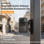 Per DJI Osmo Nano, clip magnetica Sunnylife per zaino, morsetto regolabile per action camera con sgancio rapido., ON-MJ244 For DJI Osmo Nano