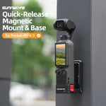 Supporto da tavolo magnetico a sgancio rapido Sunnylife per DJI Osmo Pocket 4P, con angolazioni regolabili., OP4-ZJ229