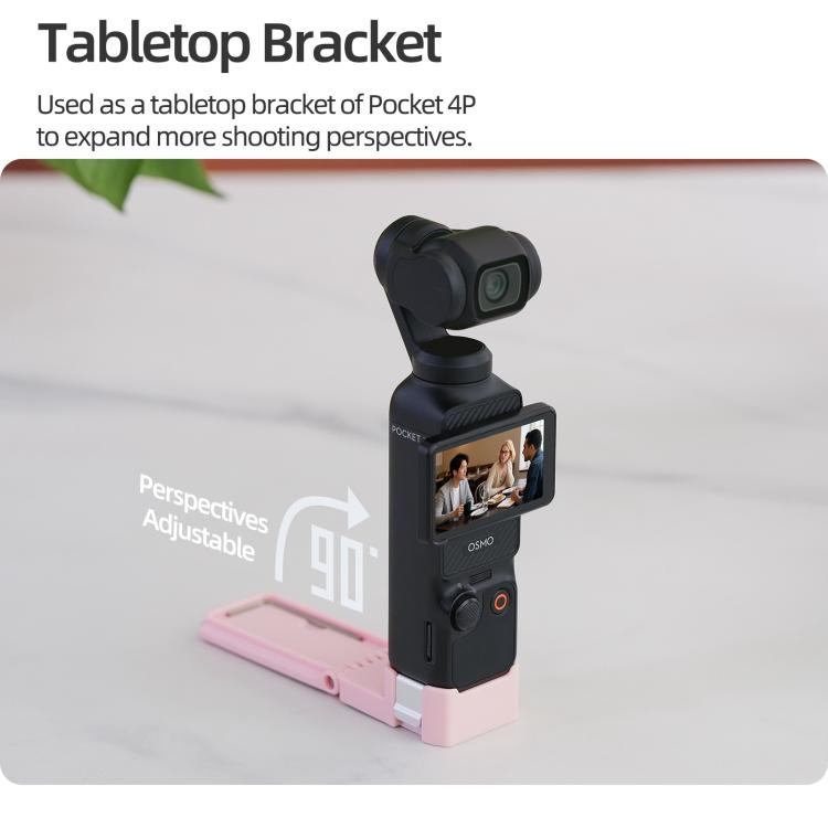 Supporto da tavolo magnetico a sgancio rapido Sunnylife per DJI Osmo Pocket 4P, con angolazioni regolabili., OP4-ZJ229