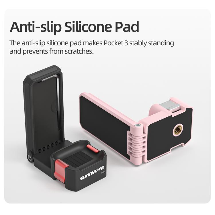 Supporto da tavolo magnetico a sgancio rapido Sunnylife per DJI Osmo Pocket 4P, con angolazioni regolabili., OP4-ZJ229