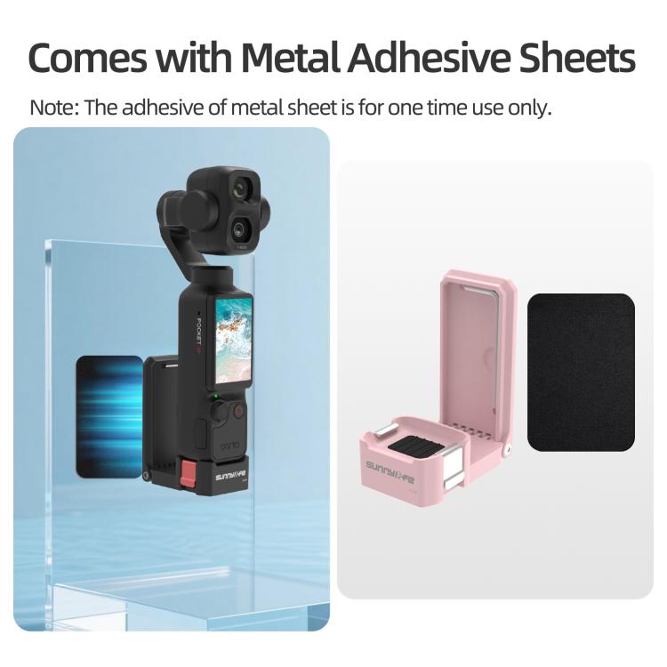 Supporto da tavolo magnetico a sgancio rapido Sunnylife per DJI Osmo Pocket 4P, con angolazioni regolabili., OP4-ZJ229