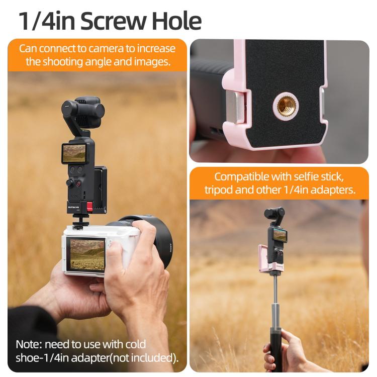 Supporto da tavolo magnetico a sgancio rapido Sunnylife per DJI Osmo Pocket 4P, con angolazioni regolabili., OP4-ZJ229