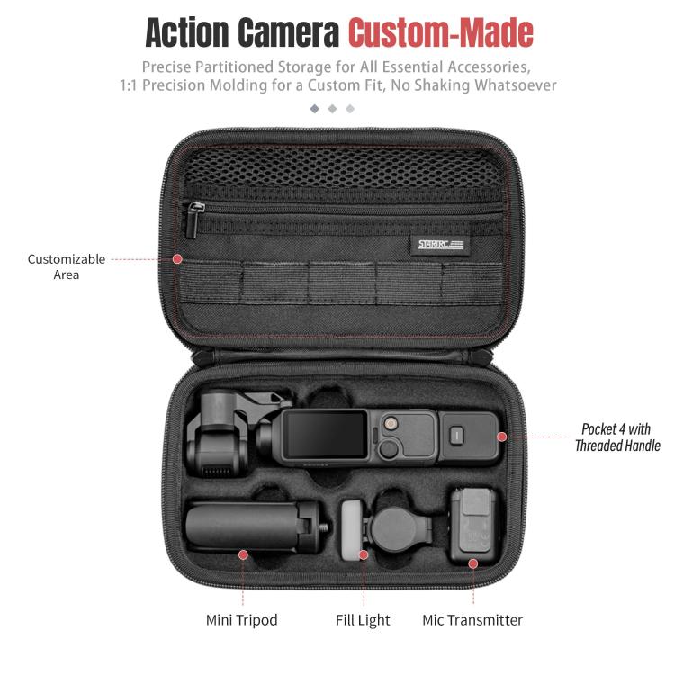Custodia sagomata per DJI Osmo Pocket 4 Creator Combo