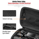 Custodia portatile sagomata per DJI Osmo Pocket 4 STARTRC, set completo di borse portaoggetti, For DJI Osmo Pocket 4
