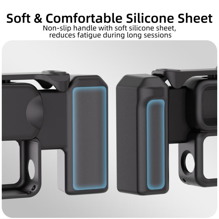 Maniglia ergonomica per DJI Osmo Nano Sunnylife per fotografia di strada integrata, impugnatura ergonomica, leva di scatto a sgancio rapido., For DJI Osmo Nano