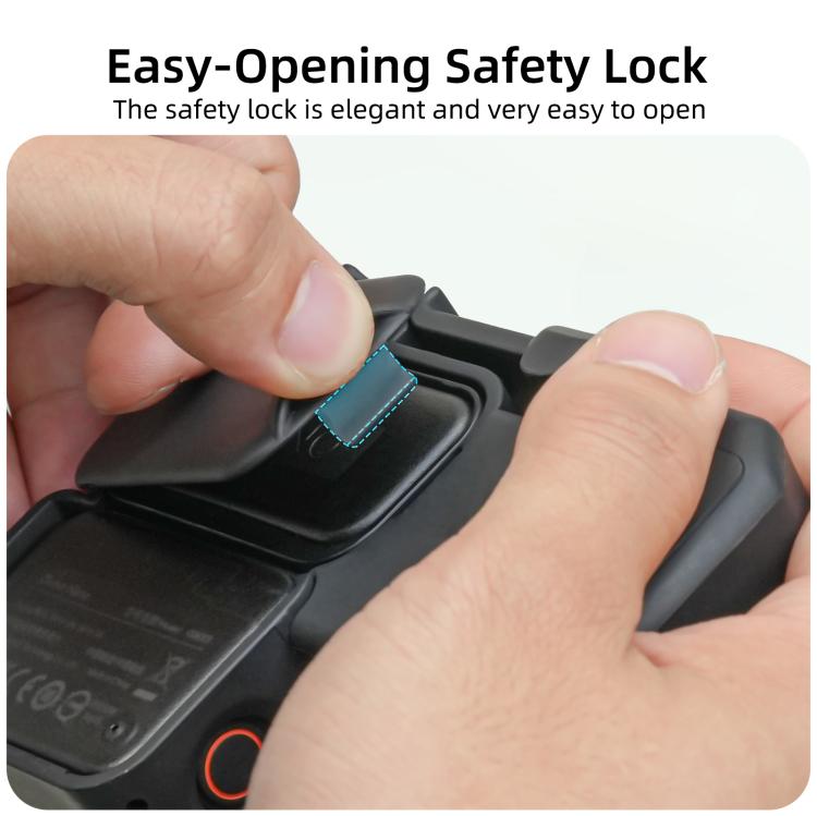 Maniglia ergonomica per DJI Osmo Nano Sunnylife per fotografia di strada integrata, impugnatura ergonomica, leva di scatto a sgancio rapido., For DJI Osmo Nano
