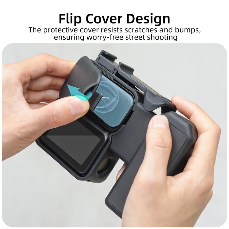 Maniglia ergonomica per DJI Osmo Nano Sunnylife per fotografia di strada integrata, impugnatura ergonomica, leva di scatto a sgancio rapido., For DJI Osmo Nano