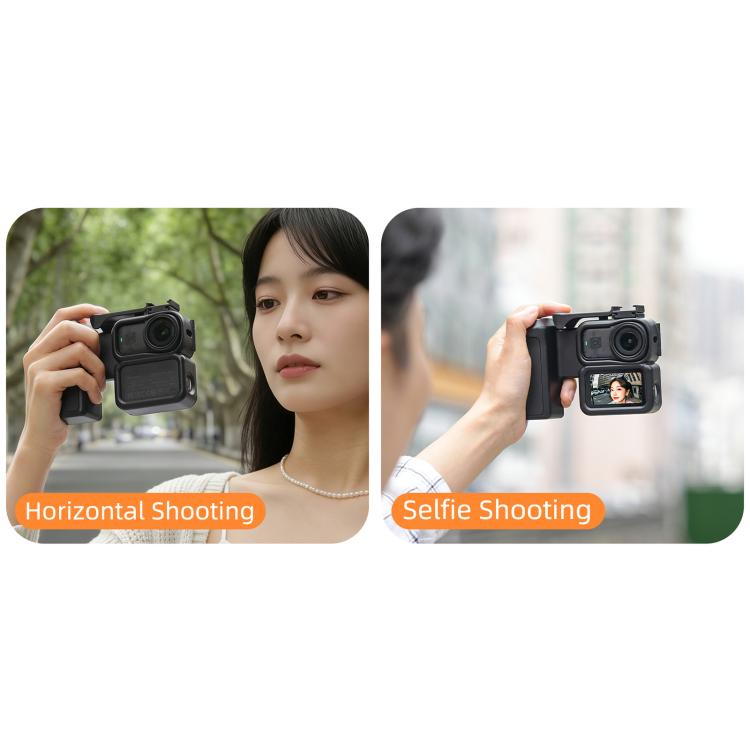 Maniglia ergonomica per DJI Osmo Nano Sunnylife per fotografia di strada integrata, impugnatura ergonomica, leva di scatto a sgancio rapido., For DJI Osmo Nano