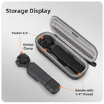 Per DJI Osmo Pocket 4 / 3 Sunnylife Mini Custodia da trasporto Borsa portatile da viaggio Organizer protettivo Borse combinate standard, Standard Combo Bags