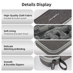 Per DJI Osmo Pocket 4 / 3 Sunnylife Mini Custodia da trasporto Borsa portatile da viaggio Organizer protettivo Borse combinate standard, Standard Combo Bags