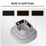 Per DJI Osmo Pocket 4 / 3 Sunnylife Base di supporto rimovibile per auto e tavolo, stabilizzatore da tavolo, supporto, OP4-DZ157